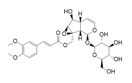 10-O-[(E)-3,4-Dimethoxycinnamoyl]-catalpol