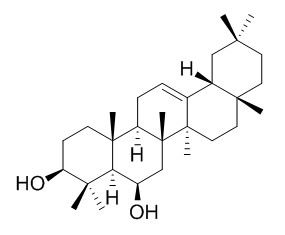 齐墩果-12-烯-3b,6b-二醇
