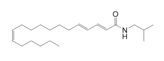 2,4,12-Octadecatrienoic acid isobutylamide