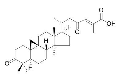 3,23-Dioxo-9,19-cyclolanost-24-en-26-oic acid 