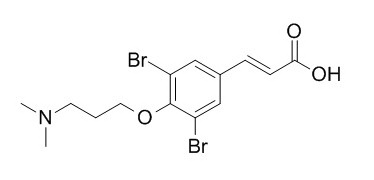 3,5-Dibromo-4-[3-(dimethylamino)propoxy]cinnamic acid
