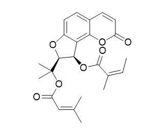 3'-Angeloyloxy-4'-senecioyloxy-2',3'-dihydrooroselol