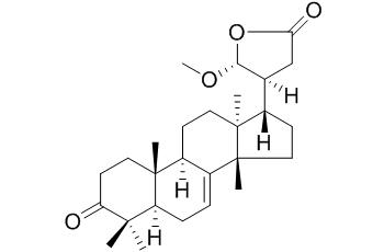 3-Oxo-21alpha-methoxy-24,25,26,27-tetranortirucall-7-ene-23(21)-lactone