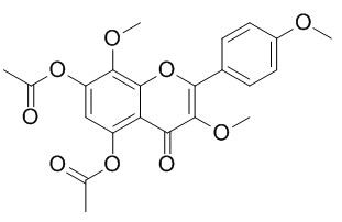 5,7-Diacetoxy-3,4,8-trimethoxyflavone
