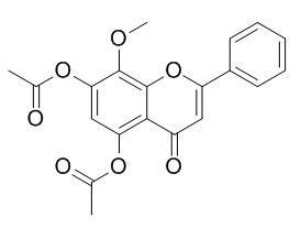5,7-Diacetoxy-8-methoxyflavone