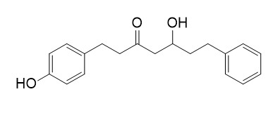 5-Hydroxy-1-(4-hydroxyphenyl)-7-phenyl-3-heptanone (AO 2210)