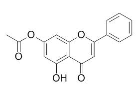 5-Hydroxy-7-acetoxyflavone