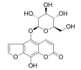 8-Hydroxy-5-O-beta-D-glucopyranosylpsoralen