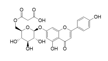 Apigenin 7-O-(6''-O-malonylglucoside) 