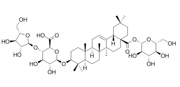 楤木皂苷A，竹节参皂苷IV