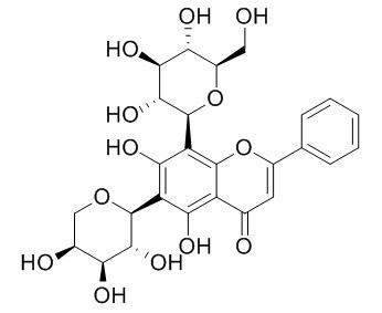 Chrysin 6-C-arabinoside 8-C-glucoside
