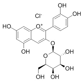 Cyanidin-3-O-galactoside chloride