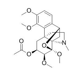 Dihydroepistephamiersine 6-acetate