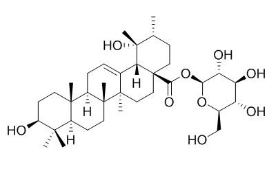 Pomolic acid 28-O-beta-D-glucopyranosyl ester