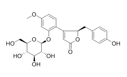 (+)-Puerol B 2''-O-glucoside