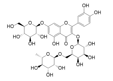 Quercetin 3-O-robinoside-7-O-glucoside