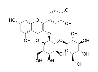 Quercetin 3-glucosyl-(1->2)-galactoside
