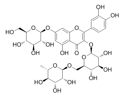Quercetin 3-rutinoside 7-glucoside