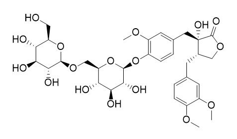 Trachelogenin 4-O-beta-gentiobioside