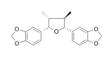 (7S,7'R)-双(3,4-亚甲二氧苯基)-rel-(8R,8'R)-二甲基四氢呋喃