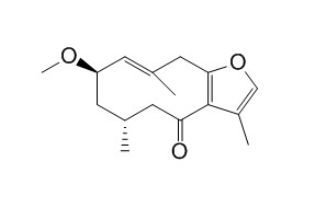 [(1(10)E,2R,4R)]-2-Methoxy-8,12-epoxygemacra-1(10),7,11-trien-6-one