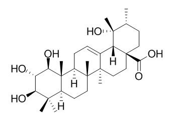 1,2,3,19-Tetrahydroxy-12-ursen-28-oic acid