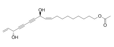 1-Acetoxy-9,17-octadecadiene-12,14-diyne-11,16-diol