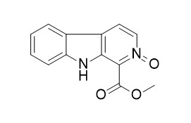 1-Methoxycarbonyl-beta-carboline-N-oxide