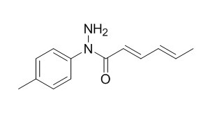 Sorbic acid, 1-p-tolylhydrazide