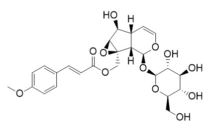 10-O-trans-p-methoxycinnamoyl-catalpol