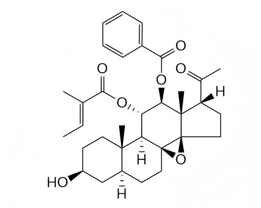 11alpha-O-tigloyl-12beta-O-benzoyltenacigenin B