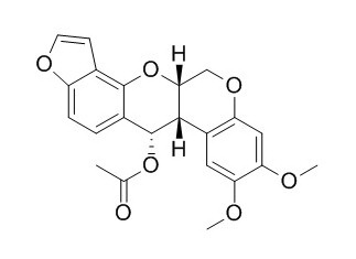 12-Deoxo-12alpha-acetoxyelliptone