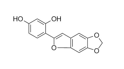 2-(2,4-Dihydroxyphenyl)-5,6-methylenedioxybenzofuran (ABF)