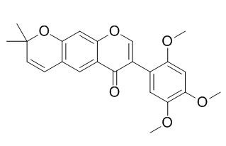 2',4',5'-Trimethoxy-2'',2''-dimethylpyrano[5'',6'':6,7]isoflavone