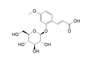 2-Glucosyloxy-4-methoxycinnamic acid (Z-GMCA)