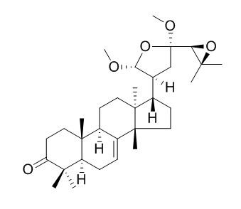 21,23:24,25-Diepoxy-21,23-dimethoxytirucall-7-en-3-one