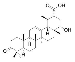 22-Hydroxy-3-oxo-12-ursen-30-oic acid