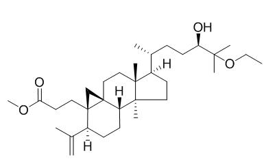 24-Hydroxy-25-ethoxy-3,4-secocycloart-4(28)-en-3-oic acid methyl ester