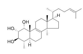 29-Norlanosta-8,24-diene-1alpha,2alpha,3beta-triol