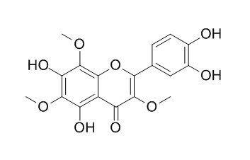 3'',4'',5,7-Tetrahydroxy 3,6,8-trimethoxyflavone