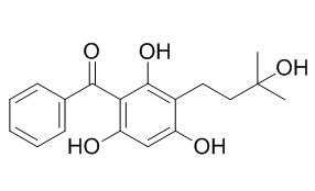 3-(3-Hydroxy-3-methylbutanyl)-2,4,6-trihydroxybenzophenone