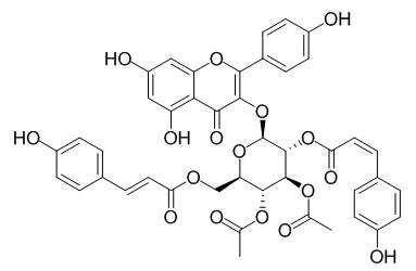 3'',4''-Di-O-acetyl-2'',6''-di-O-p-coumaroylastragalin