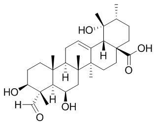 3,6,19-Trihydroxy-23-oxo-12-ursen-28-oic acid