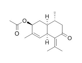 3-Acetoxy-4,7(11)-cadinadien-8-one