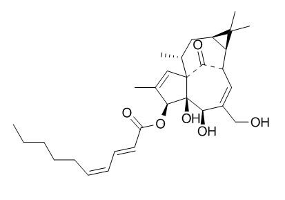 3-O-(2'E,4'Z-Decadienoyl)ingenol