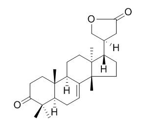 3-Oxo-24,25,26,27-tetranortirucall-7-en-23,21-olide