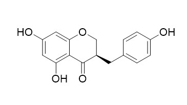 (3R)-2,3-Dihydro-5,7-dihydroxy-3-[(4-hydroxyphenyl)methyl]-4H-1-benzopyran-4-one