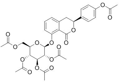 (3S)-Hydrangenol 8-O-glucoside pentaacetate