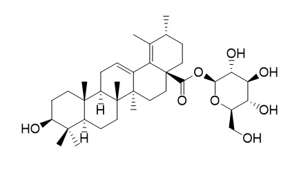 3beta-Hydroxyurs-12,18-dien-28-oic acid beta-D-glucopyranosyl ester