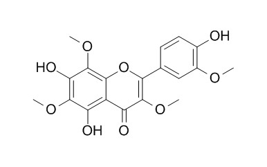 4,5,7-Trihydroxy 3,3,6,8-tetramethoxyflavone